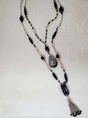 Vintage Art Deco Bead Necklace