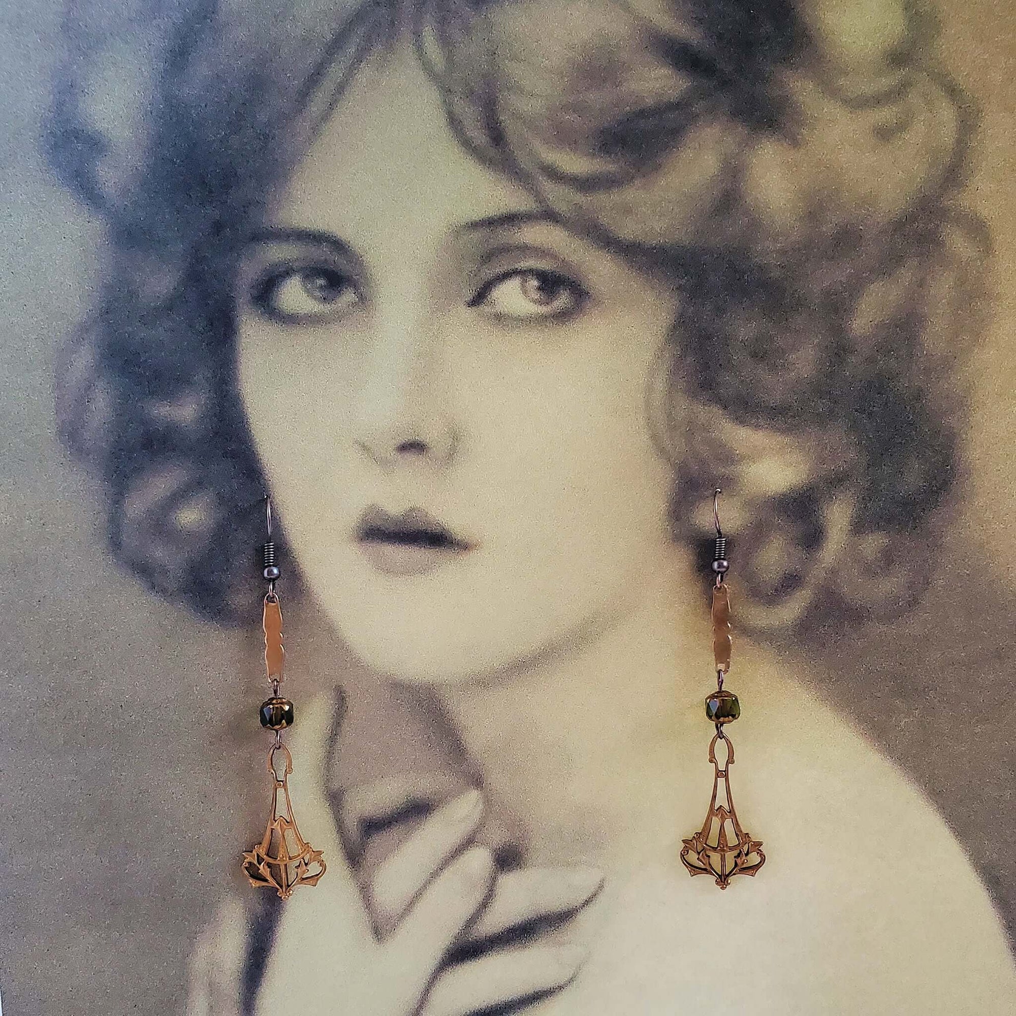 Art Nouveau Earrings
