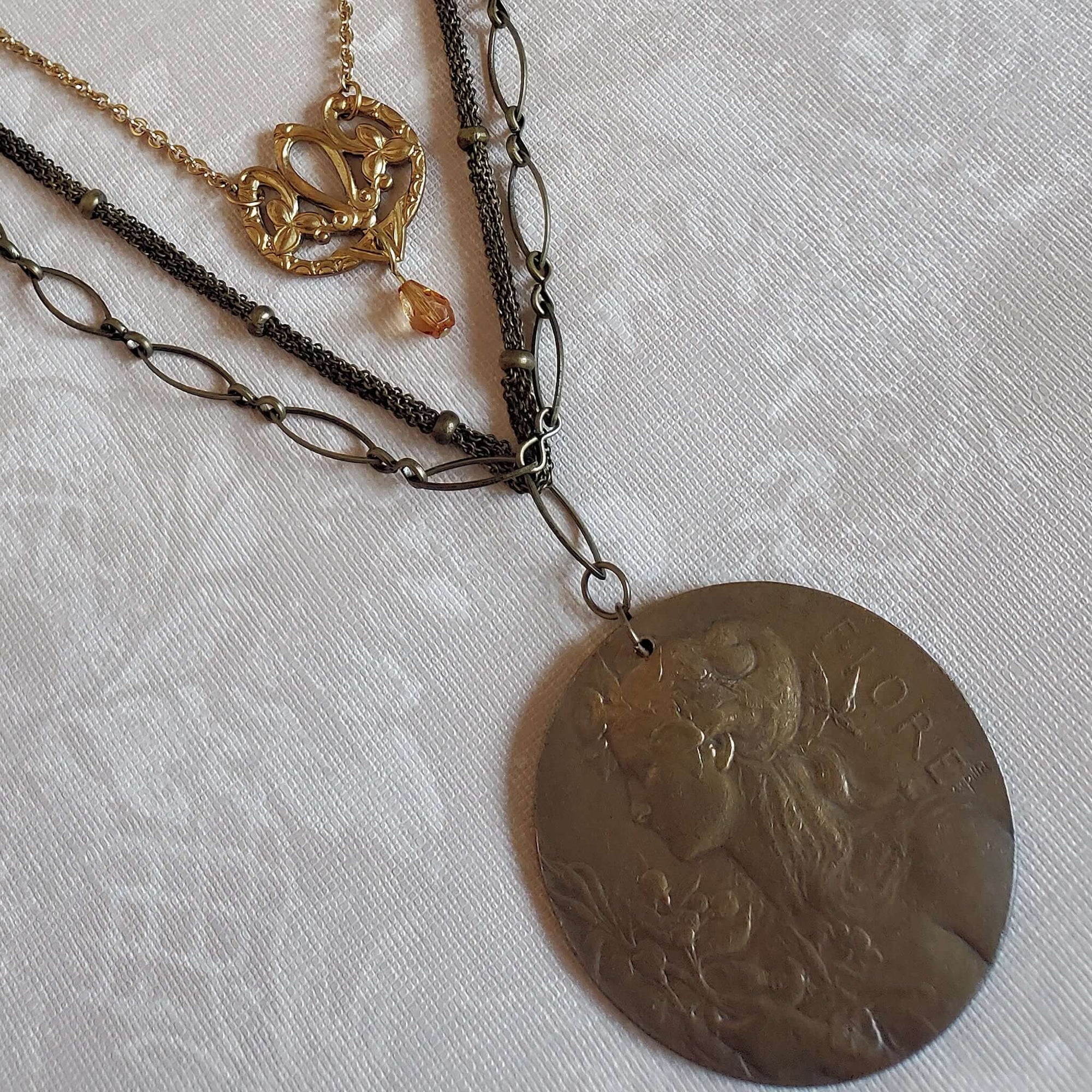 Goddess Pendant Necklace 