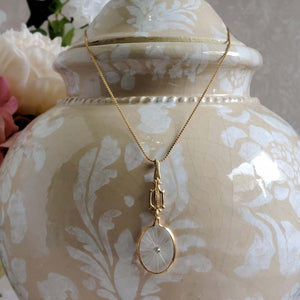 Camphor Glass Necklace