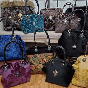 Collection of Carpet Bag Collection in Variety of Sizes and Colours