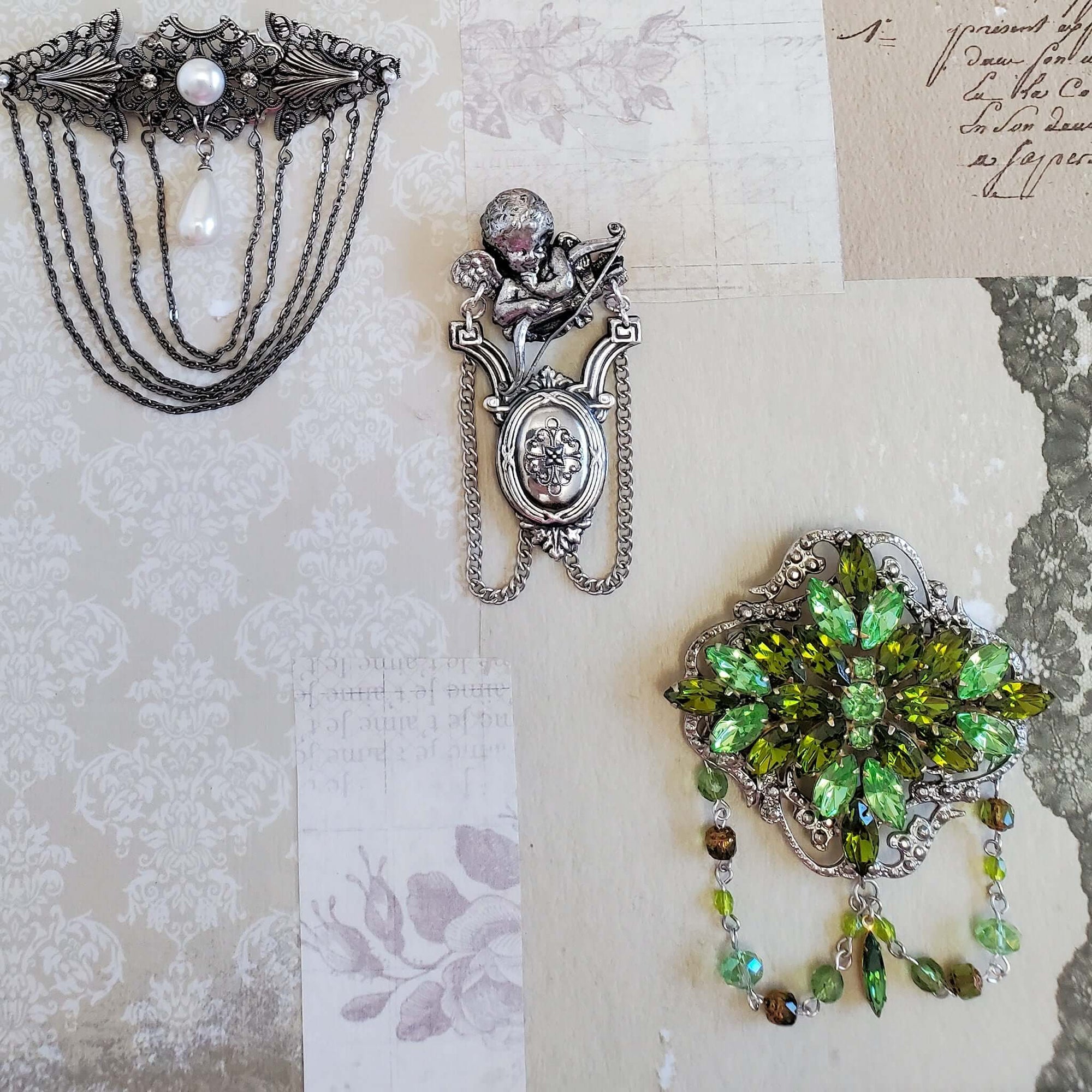 Romance and Ruin Brooch Collection