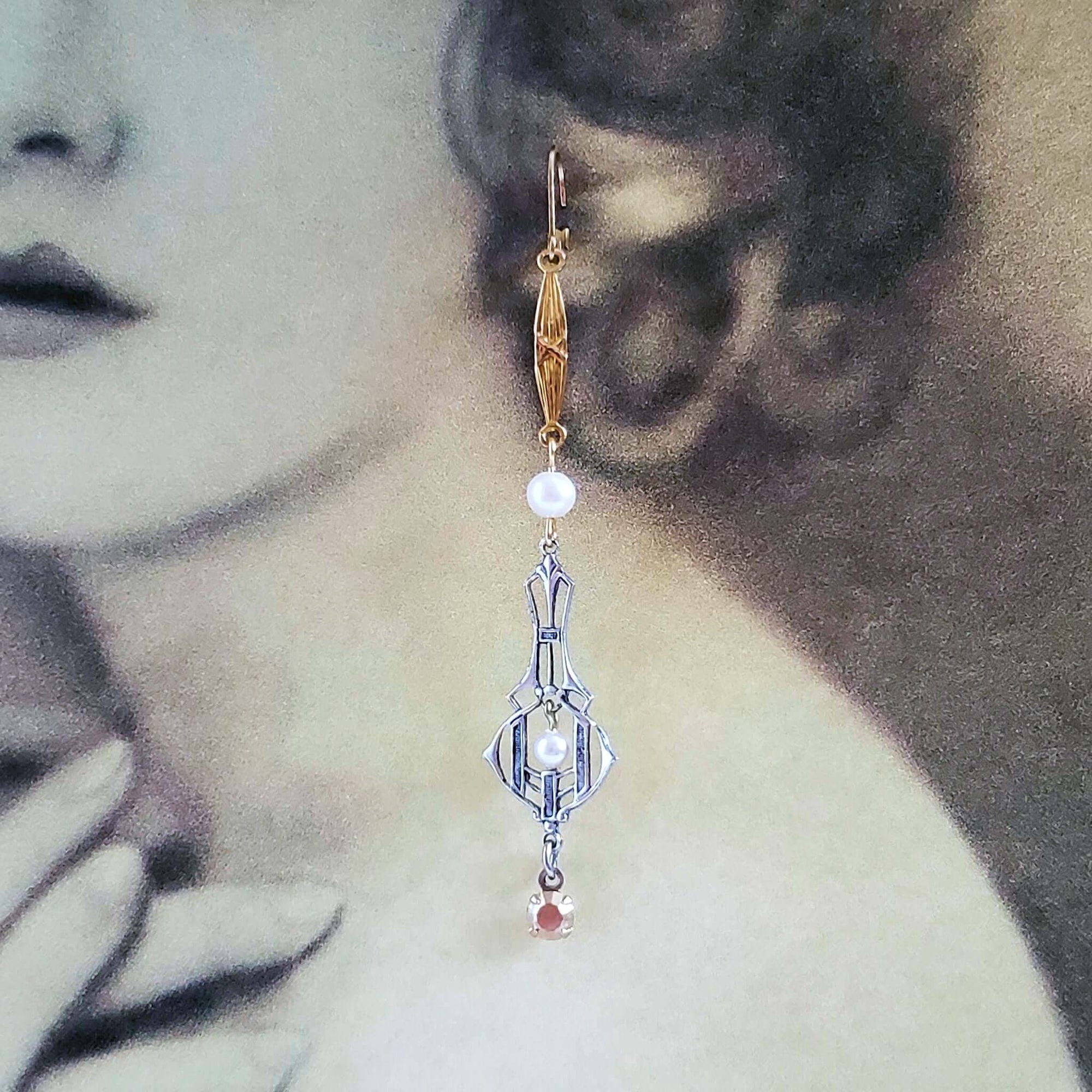 Vintage Art Deco Earrings