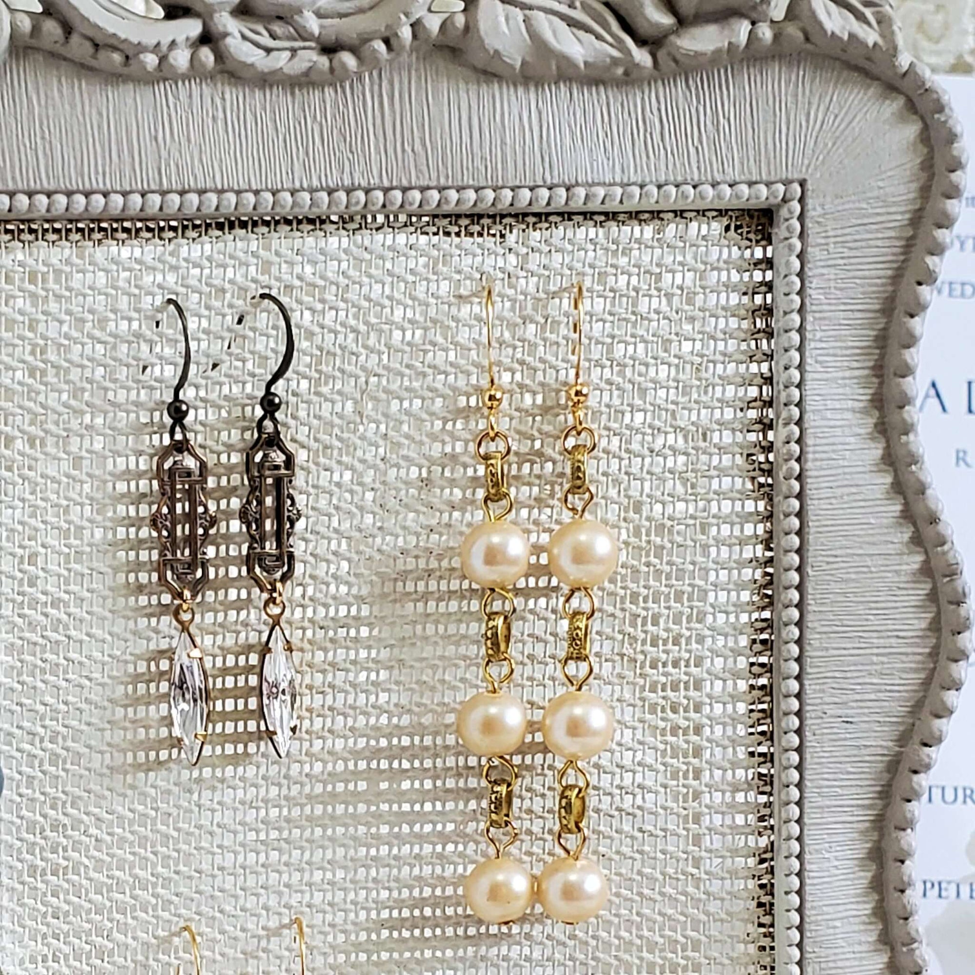 SERENADE Vintage Pearl Drop Earrings