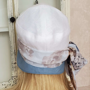 Art Deco Style Hat, Rear View