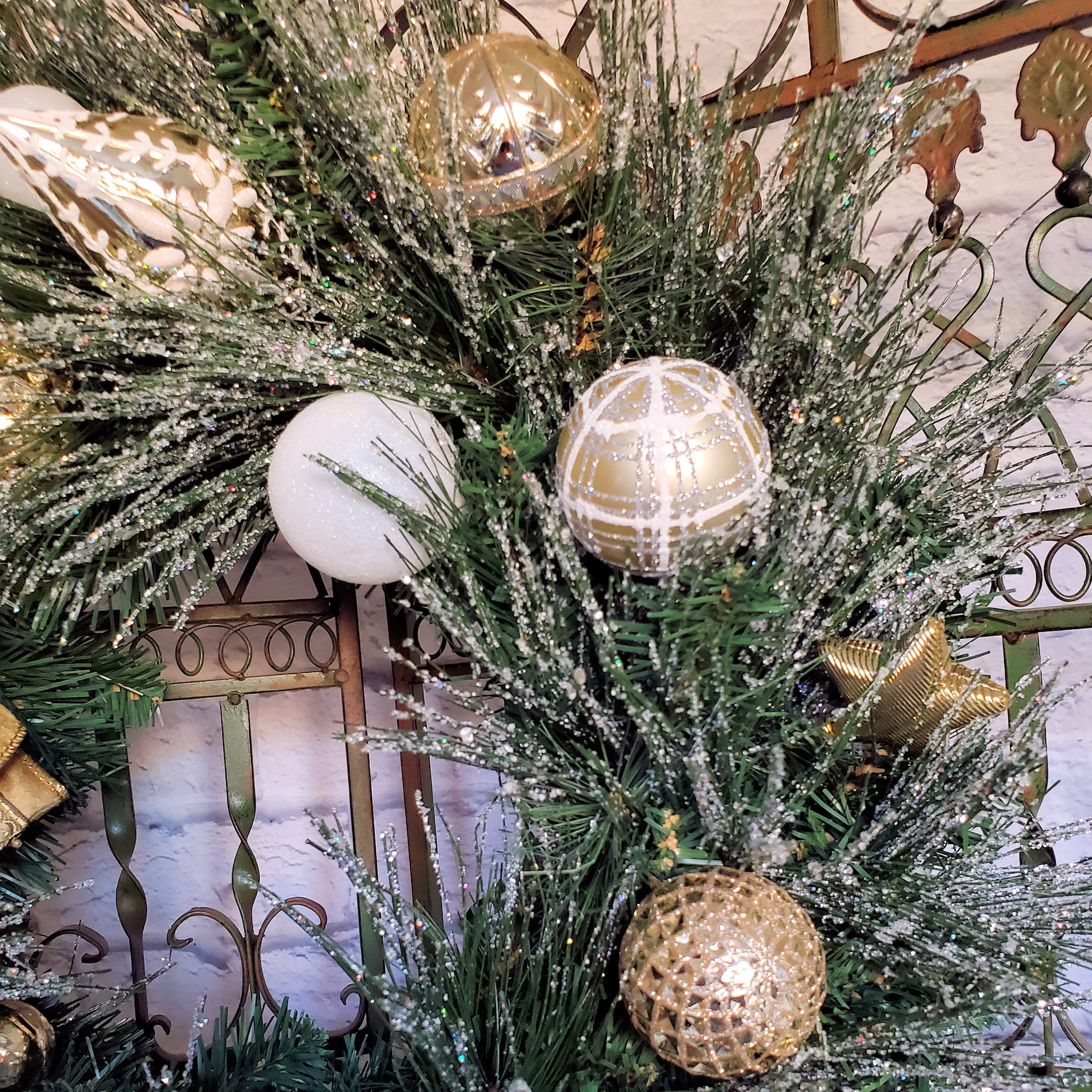Shatterproof Ornaments include round, star , bell and acorn shaped ornaments.