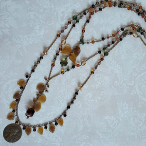 Repurposed  Vintage Bead Necklace