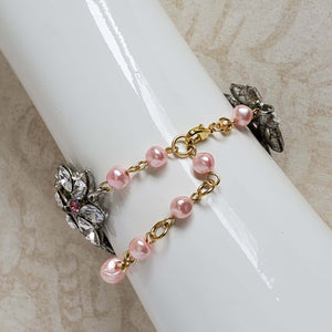 Pearl Bracelet Strands with Extension Portion