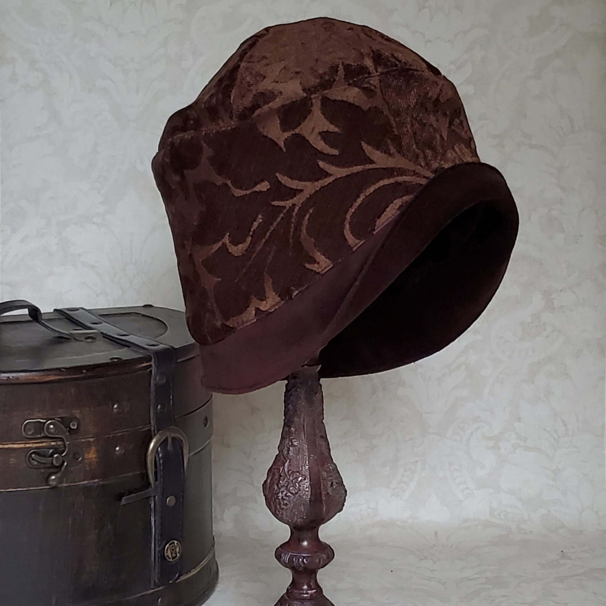 Fall and Winter Velvet Cloche Hat