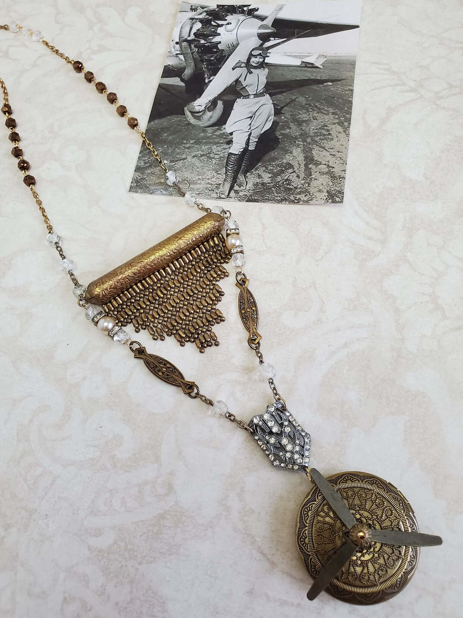 Repurposed Vintage Necklace