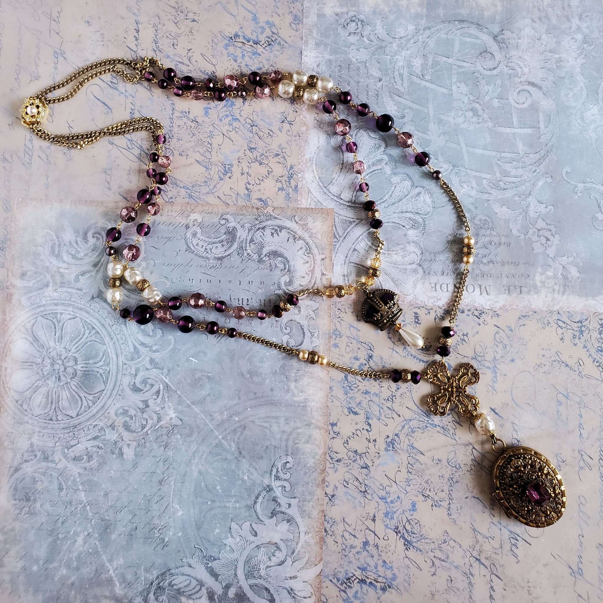 Antique Locket Necklace