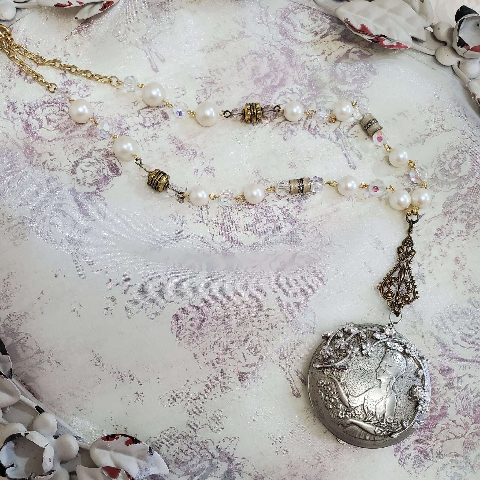 Antique Assemblage Necklace