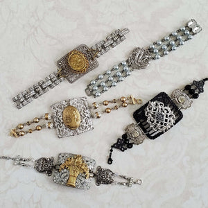 Repurposed Vintage Bracelet Collection