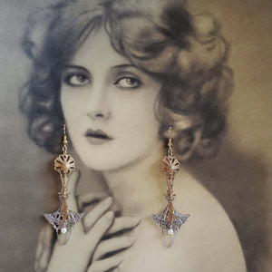 Art Nouveau Style Earrings