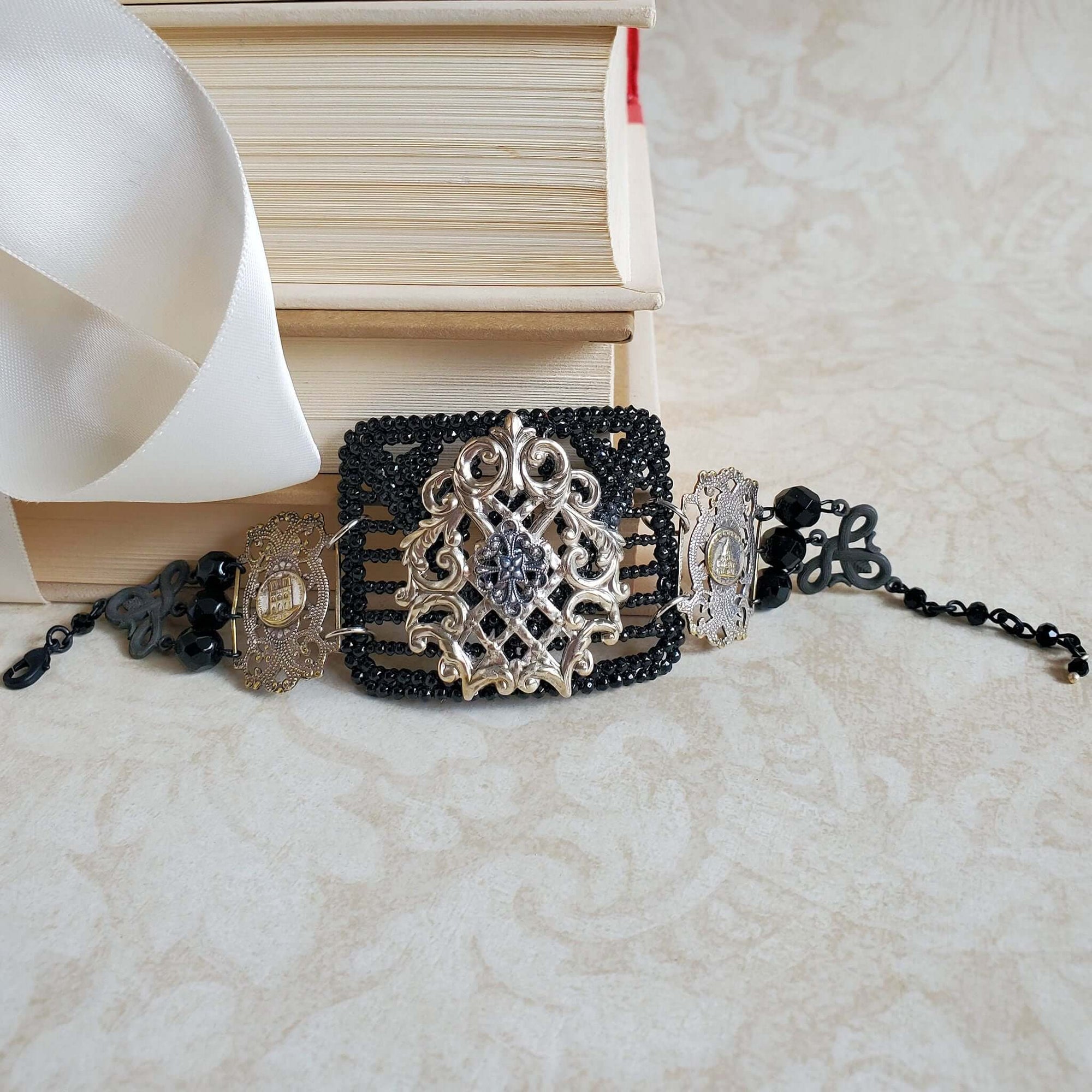 Vintage French Design Cuff Bracelet