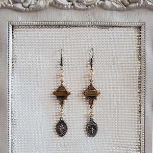 Vintage Assemblage Earrings