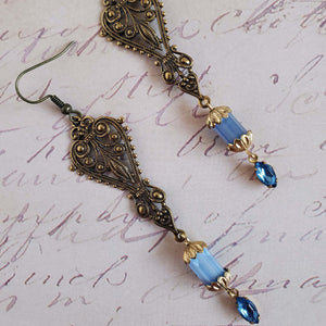 Vintage Victorian Style Drop Earrings