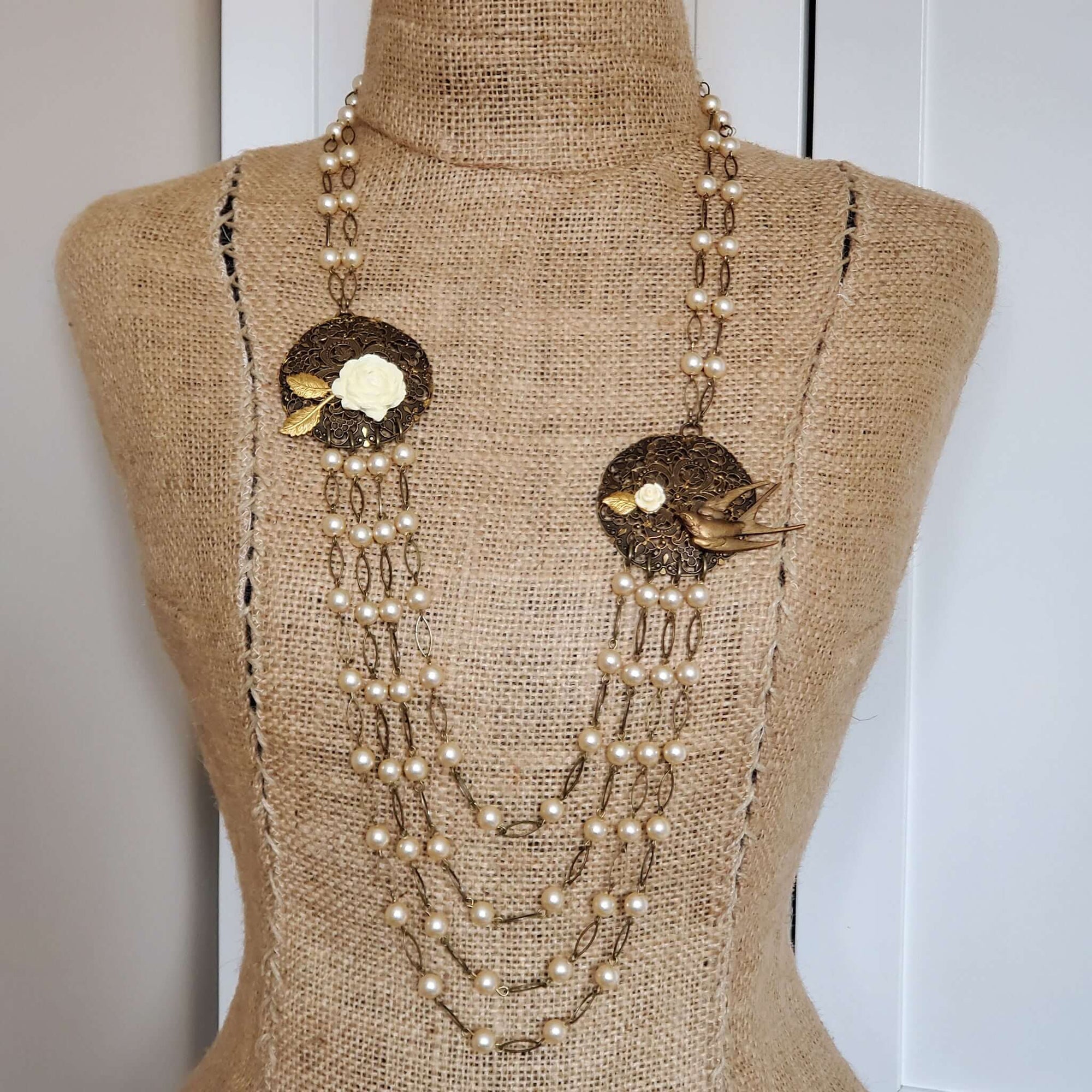 Long Vintage Necklace