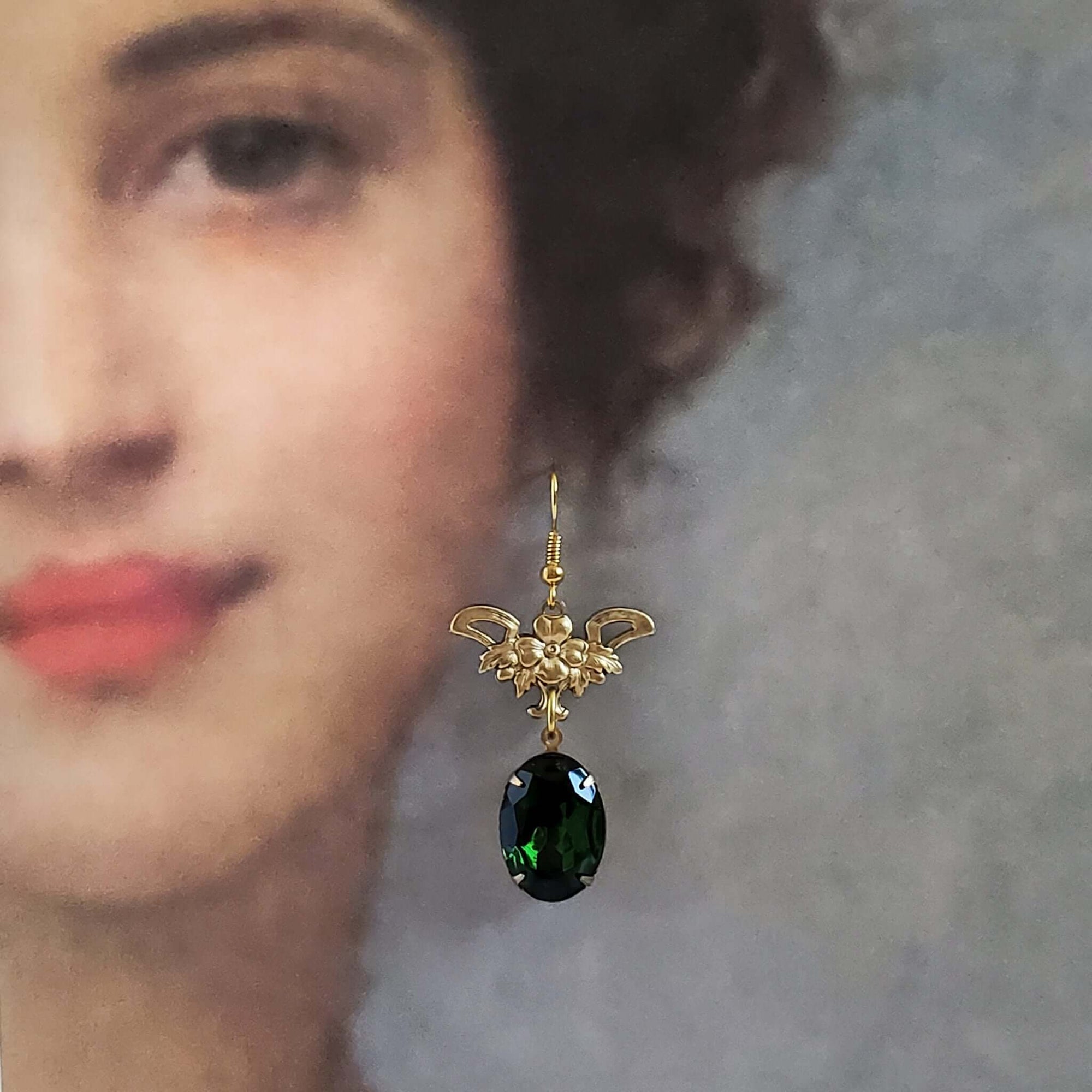 Victorian Style Statement Earrings